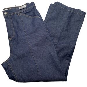 Topshop split front straight leg jeans NWT 34x28